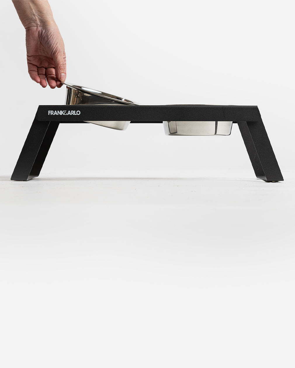 Elevated Double Dog Feeder