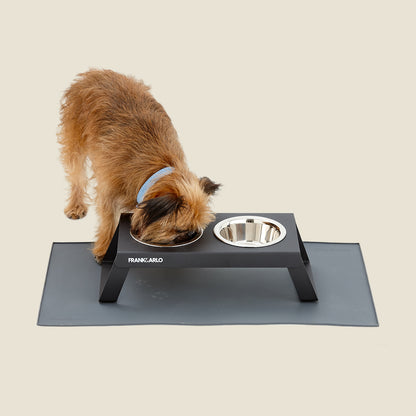 Elevated Metal Dog Feeder | Double (Foldable Legs) - Code SALE15 to get 15% off