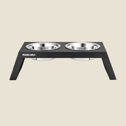 Elevated Metal Dog Feeder | Double (Foldable Legs) - Code SALE15 to get 15% off