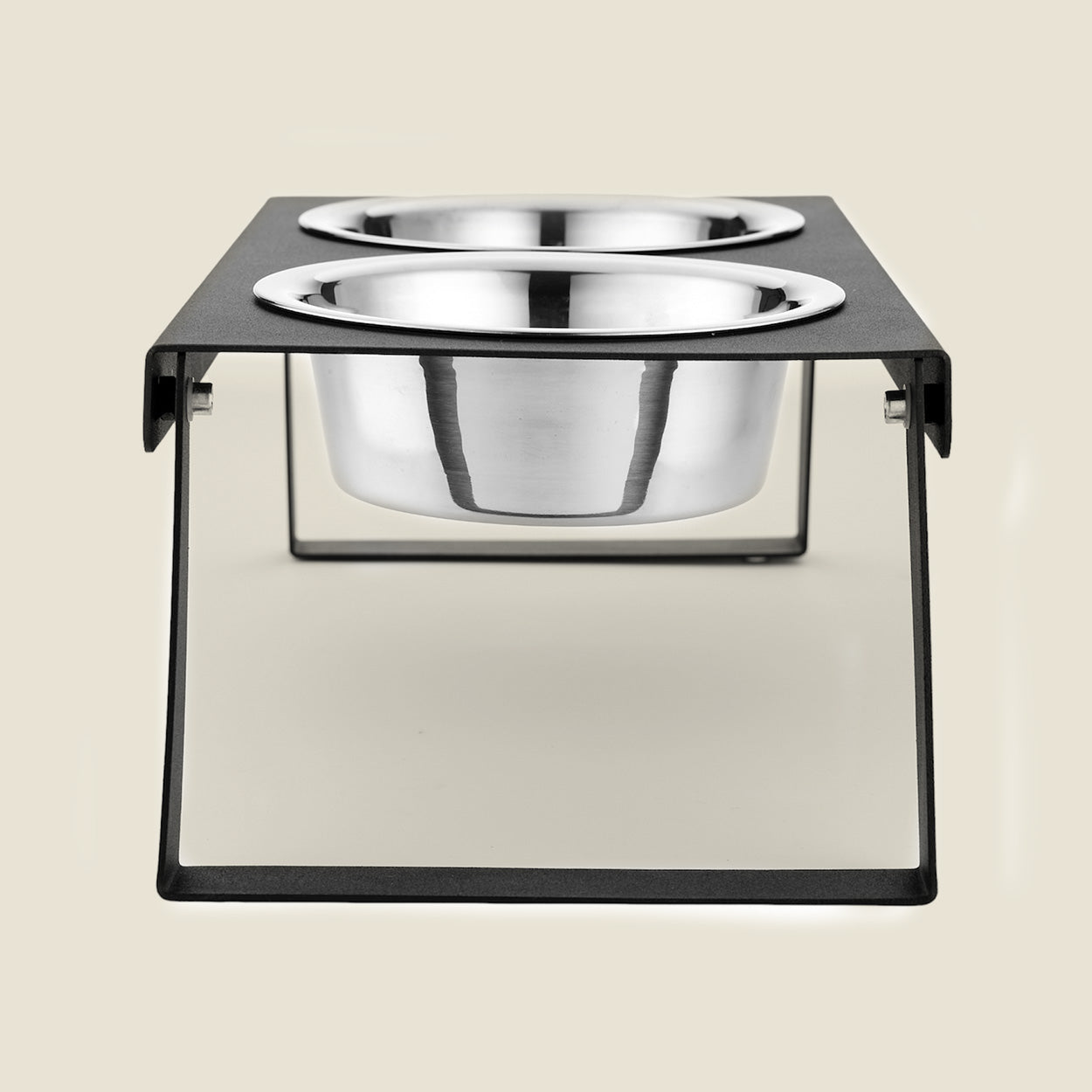 Elevated Metal Dog Feeder | Double (Foldable Legs) - Code SALE15 to get 15% off