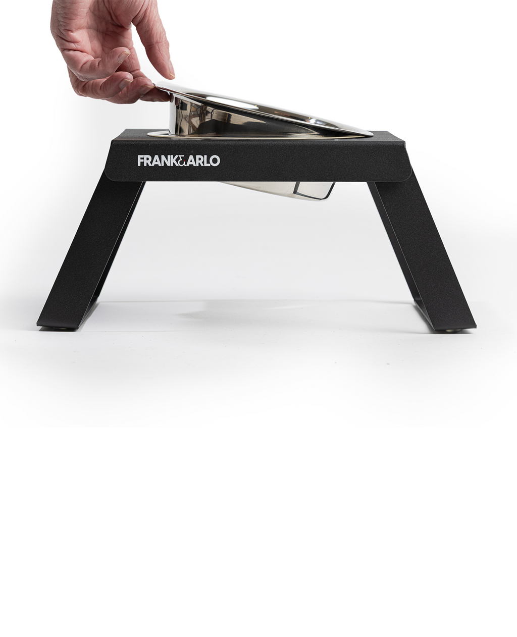 Elevated Metal Collapsible Dog Feeder | Single