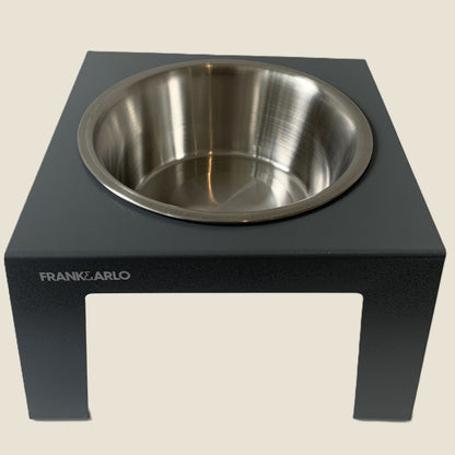 Coloured Elevated Metal Dog Feeder | Single - Code SALE20 to get 20%off