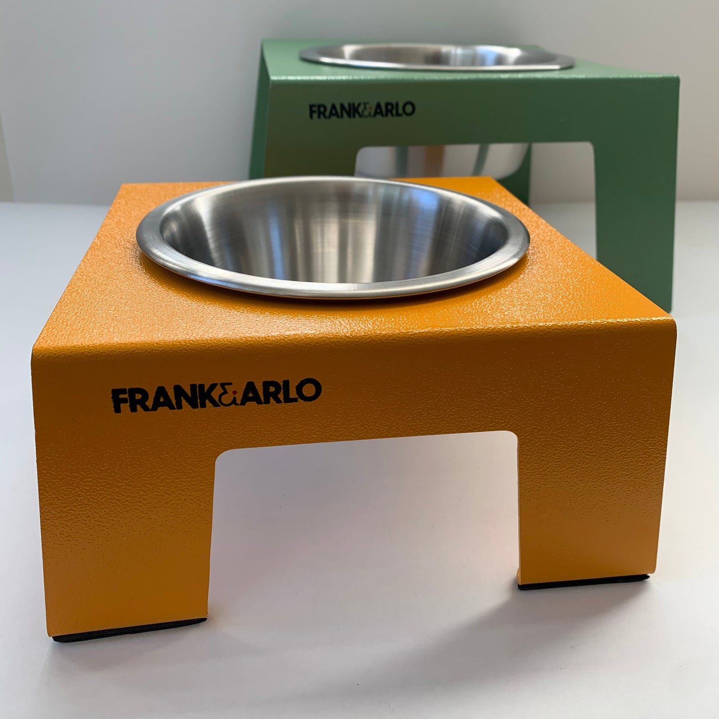 Coloured Elevated Metal Dog Feeder | Single - Code SALE20 to get 20%off