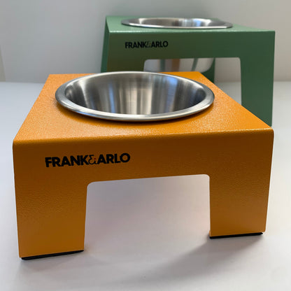 Coloured Elevated Metal Dog Feeder | Single - Code SALE20 to get 20%off