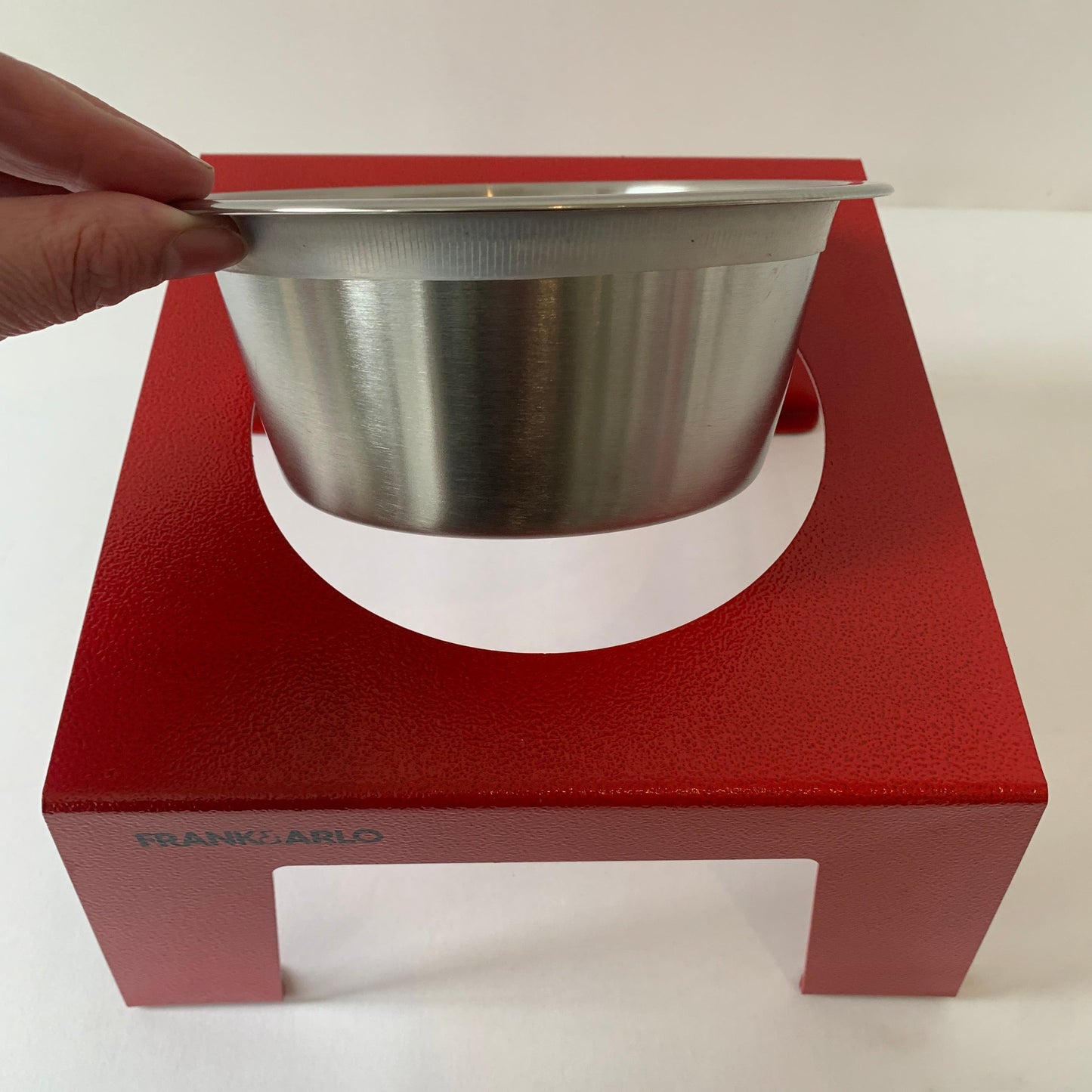 Coloured Elevated Metal Dog Feeder | Single - Code SALE20 to get 20%off