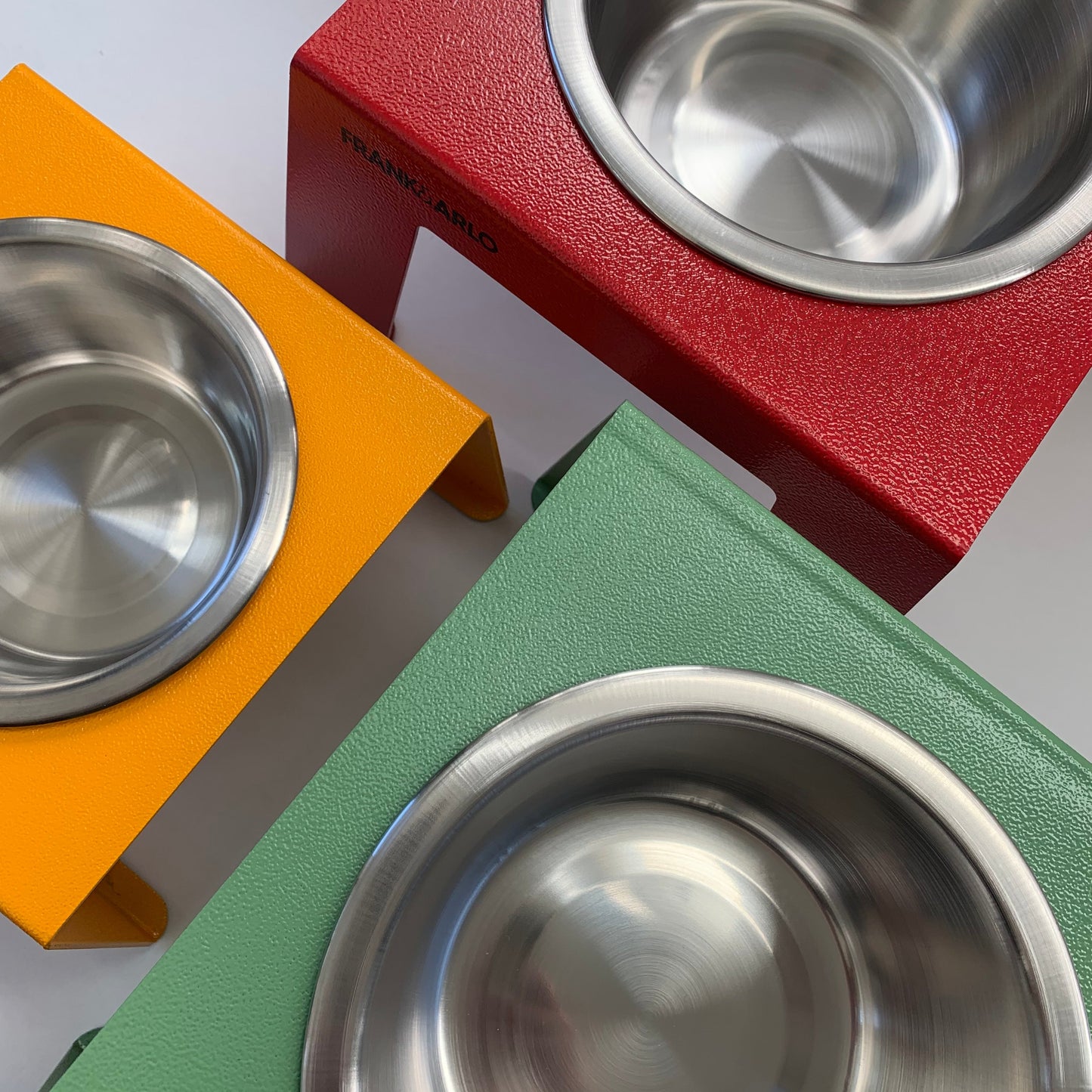 Coloured Elevated Metal Dog Feeder | Single - Code SALE20 to get 20%off