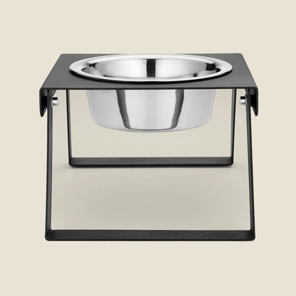 Elevated Metal Dog Feeder | Single (Foldable Legs) Code SALE20 to get 20% off