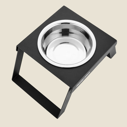 Elevated Metal Dog Feeder | Single (Foldable Legs) Code SALE20 to get 20% off