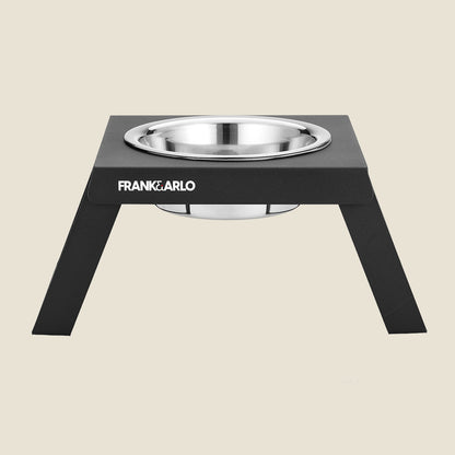 Elevated Metal Dog Feeder | Single (Foldable Legs) Code SALE20 to get 20% off
