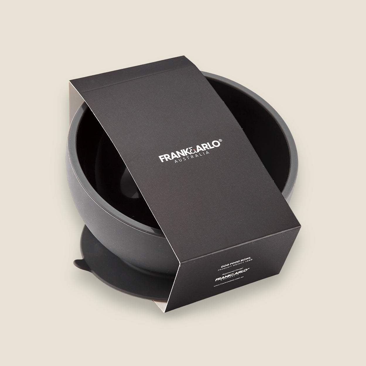Suction Based, Scooped Silicone Dog Bowl - Code SALE15 for 15% off