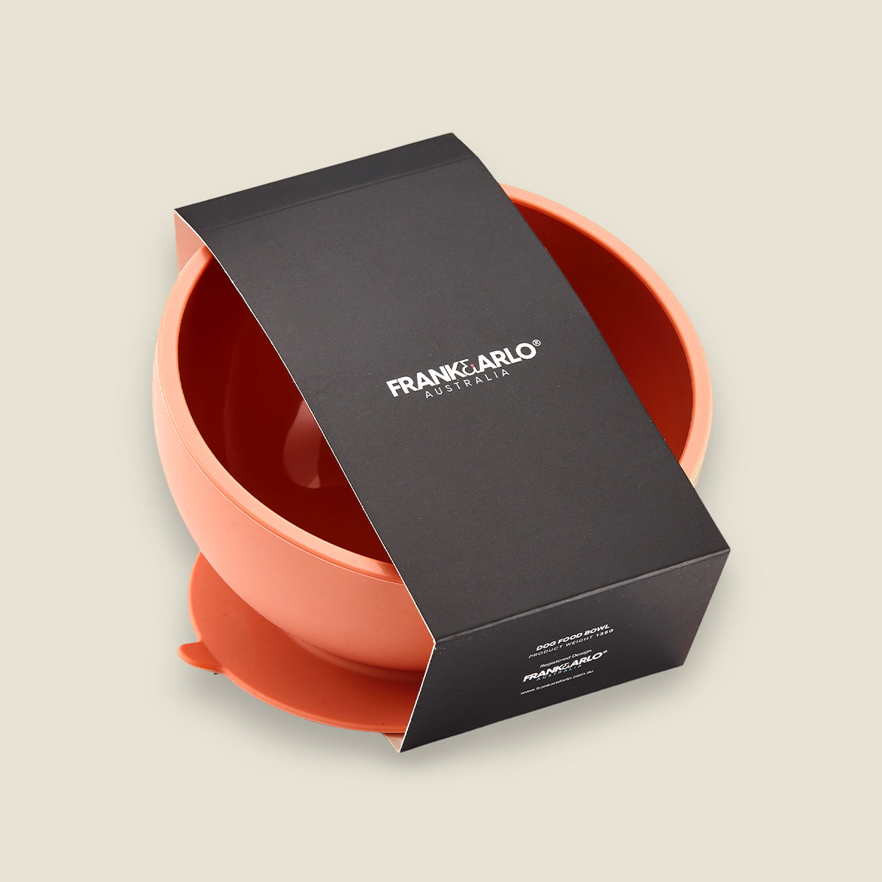 Suction Based, Scooped Silicone Dog Bowl - Code SALE15 for 15% off
